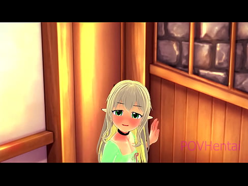 ❤️ (Pakute) Ọmọbinrin Elvish ṣe iranlọwọ fun ọ lati wẹ oju rẹ. Ohun onihoho didara ☑